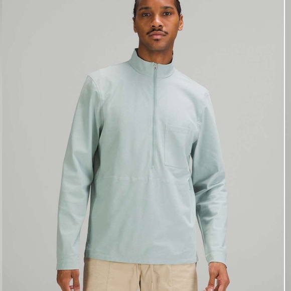 lululemon athletica Other - Lululemon WovenAir Half-Zip
Silver Blue